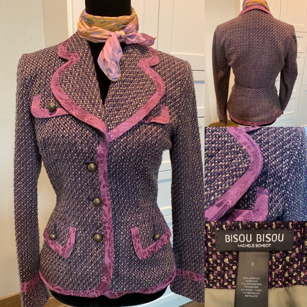 Retro Classic tweed jacket